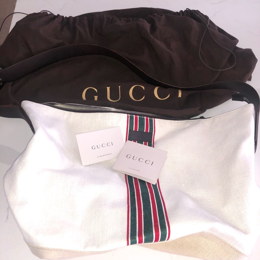 Gucci 2013 Resort Tote Bag with tags and dust bag